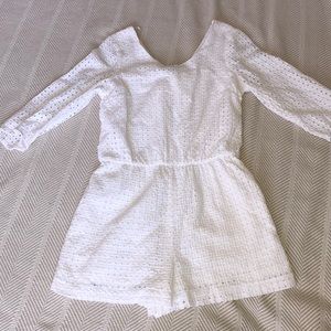 White romper